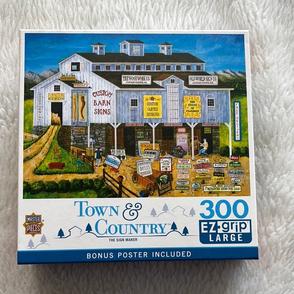 Master Pieces 300-Piece “Town and Country” - Picture 1 of 6